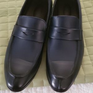 Dress-shoes slip on leather